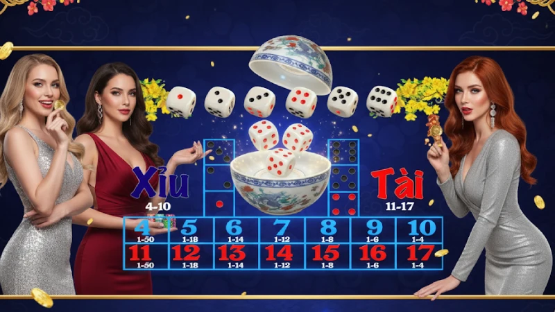 Tài Xỉu Xí Ngầu - Trải Nghiệm Trò Chơi May Rủi Hấp Dẫn - bexin